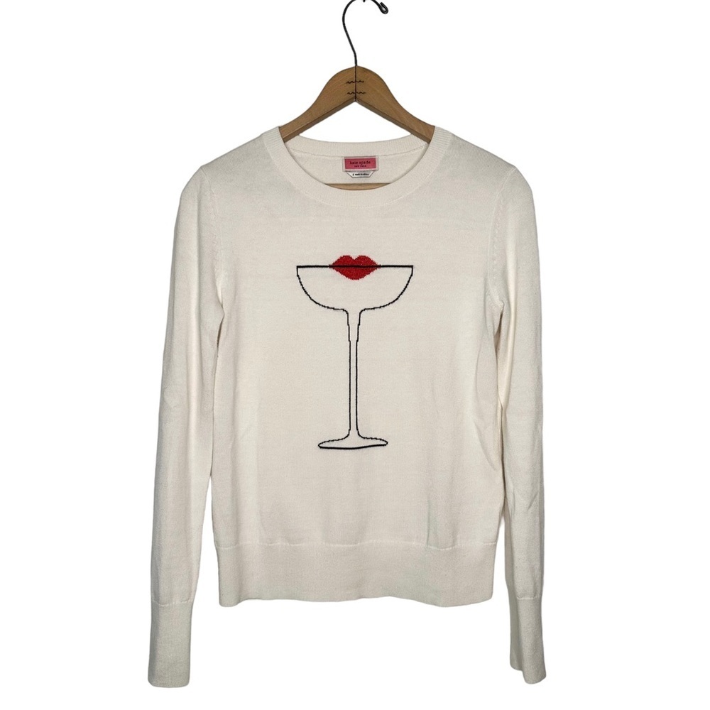 Kate Spade | Cocktail Kiss Sweater Size Small